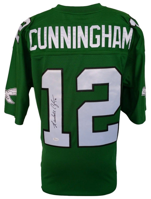 Randall Cunningham Signed Autographed Philadelphia Eagles Football Jersey (JSA COA)