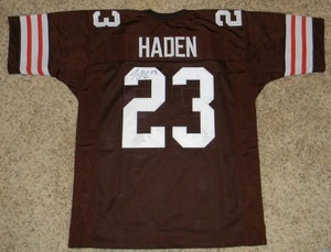 Joe Haden Signed Autographed Cleveland Browns Football Jersey (JSA COA)