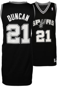 Tim Duncan Signed Autographed San Antonio Spurs Basketball Jersey (JSA COA)