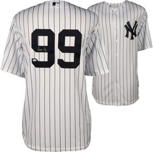 Aaron Judge Signed Autographed New York Yankees Baseball Jersey (Fanatics COA)