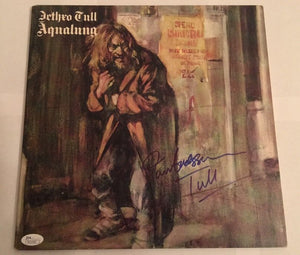 Ian Anderson Signed Autographed "Aqualung" Jethro Tull Record Album (JSA COA)