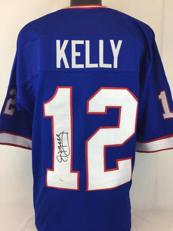 Jim Kelly Signed Autographed Buffalo Bills Football Jersey (JSA COA)