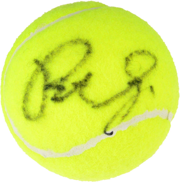 Pete Sampras Signed Autographed Yellow Tennis Ball (Fanatics COA)