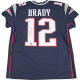 Tom Brady Signed Autographed New England Patriots Football Jersey (TriStar COA)