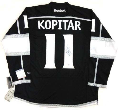 Anze Kopitar Signed Autographed Los Angeles Kings Hockey Jersey (PSA/DNA COA)