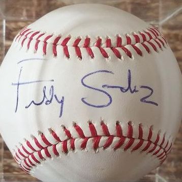 Freddy Sanchez Signed Autographed Official Major League OML Baseball (SA COA)