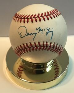 Denny McLain Signed Autographed Official American League OAL Baseball (SA COA)
