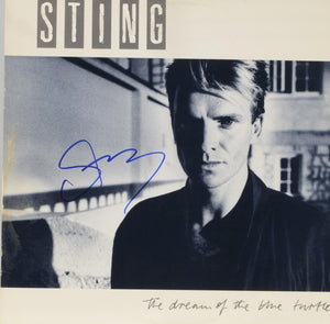 Sting Signed Autographed "The Dream of The Blue Turtles" Record Album (PSA/DNA COA)