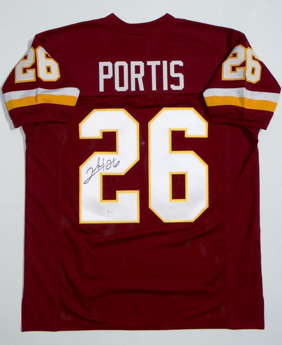 Clinton Portis Signed Autographed Washington Redskins Football Jersey (JSA COA)
