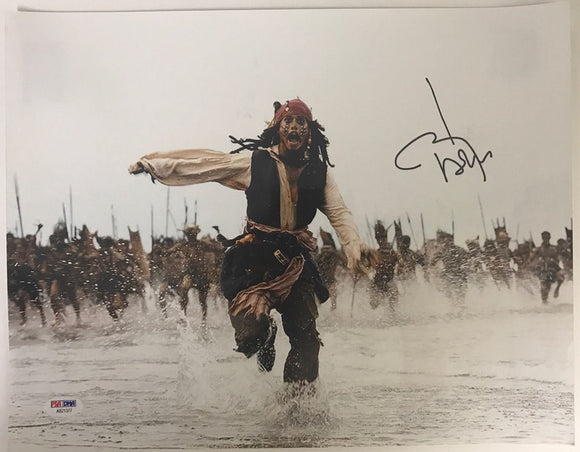 Johnny Depp Signed Autographed 