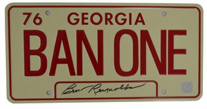 Burt Reynolds Signed Autographed BAN ONE Georgia Smokey and The Bandit License Plate (ASI COA)