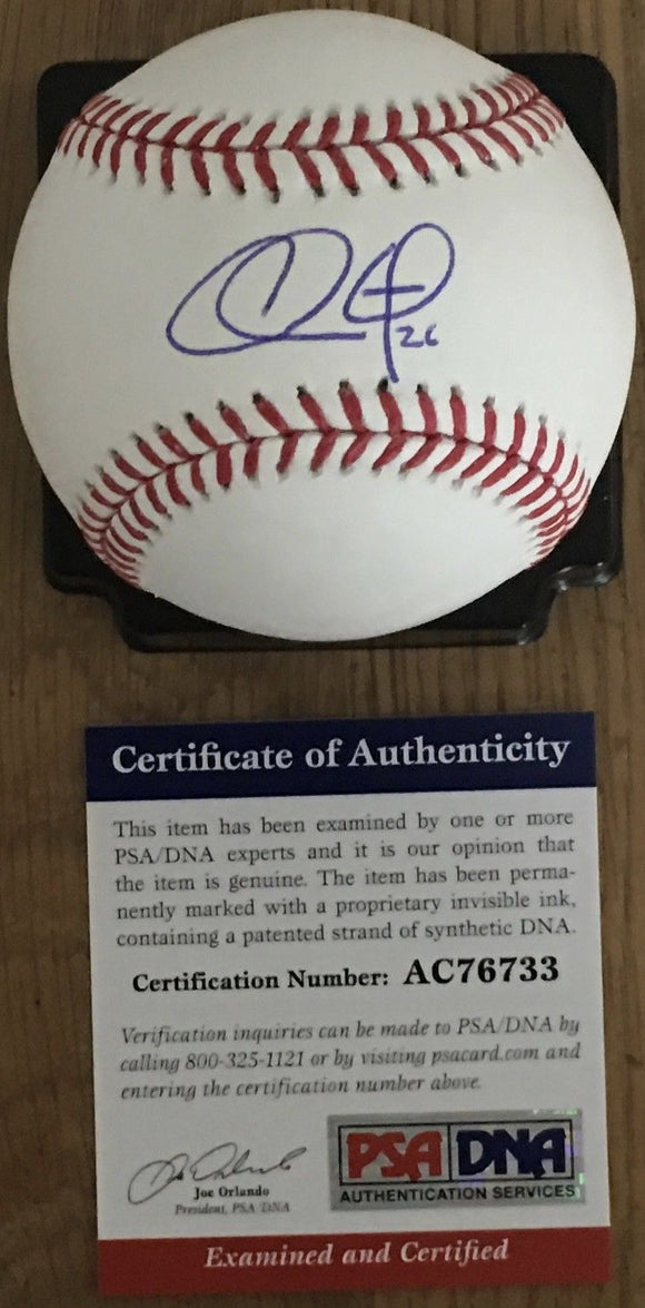 Chase Utley Signed Autographed Official Major League (OML) Baseball - PSA/DNA COA