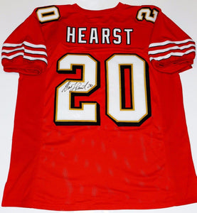 Garrison Hearst Signed Autographed San Francisco 49ers Football Jersey (JSA COA)