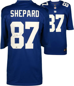 Sterling Shepard Signed Autographed New York Giants Football Jersey (Fanatics COA)