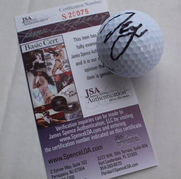 Sergio Garcia Signed Autographed PGA Golf Ball (JSA COA)