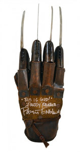 Robert Englund Signed Autographed Nightmare On Elm Street Freddy Krueger Metal Glove "This Is God" (ASI COA)