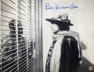 Rubin "Hurricane" Carter Signed Autographed Glossy 16x20 Photo w/ Bob Dylan (ASI COA)