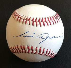 Luis Aparicio Signed Autographed Official American League OAL Baseball (SA COA)