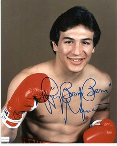Ray "Boom Boom" Mancini Signed Autographed Glossy 8x10 Photo (SA COA)