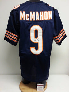 Jim McMahon Signed Autographed Chicago Bears Football Jersey (JSA COA)