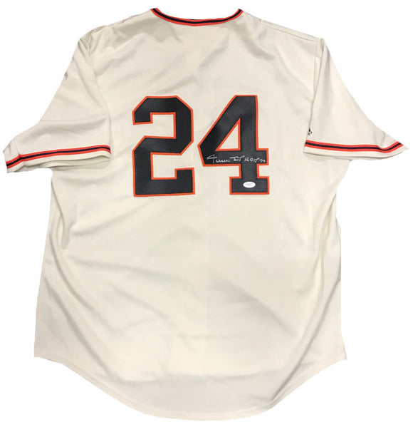 Willie Mays Signed Autographed San Francisco Giants Baseball Jersey (JSA COA)