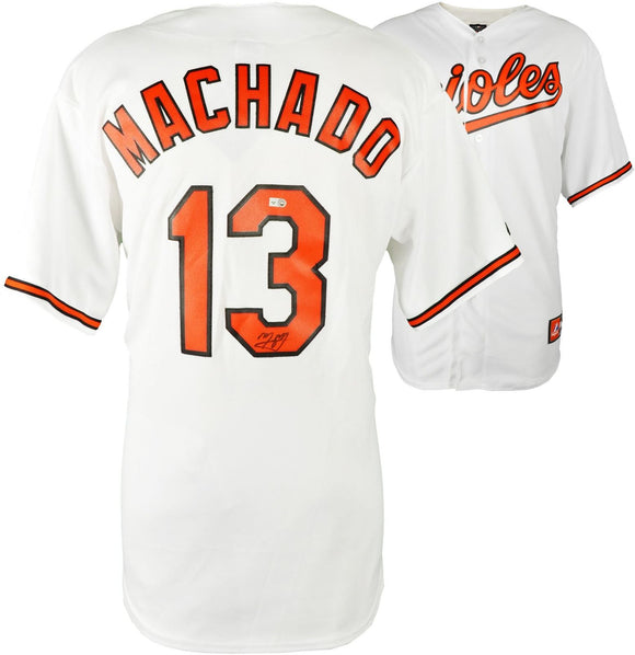 Manny Machado Signed Autographed Baltimore Orioles Baseball Jersey (MLB Authenticated)