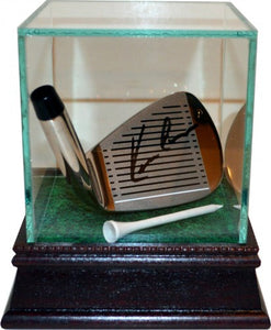 Kevin Costner Signed Autographed Golf Head with Glass Display Case (ASI COA)