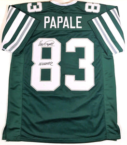 Vince Papale Signed Autographed Philadelphia Eagles "Invincible" Football Jersey (JSA COA)