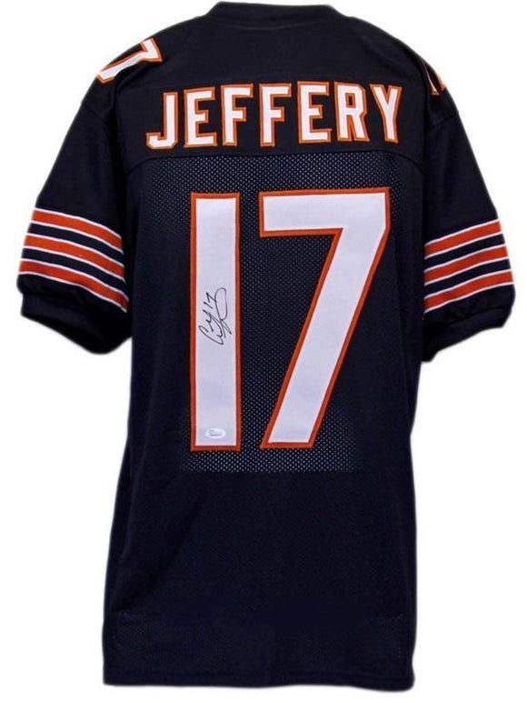 Alshon Jeffery Signed Autographed Chicago Bears Football Jersey (JSA COA)