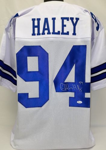 Charles Haley Signed Autographed Dallas Cowboys Football Jersey (JSA COA)