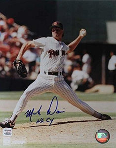 Mark Davis Signed Autographed "NL CY" 8x10 Photo San Diego Padres (SA COA)