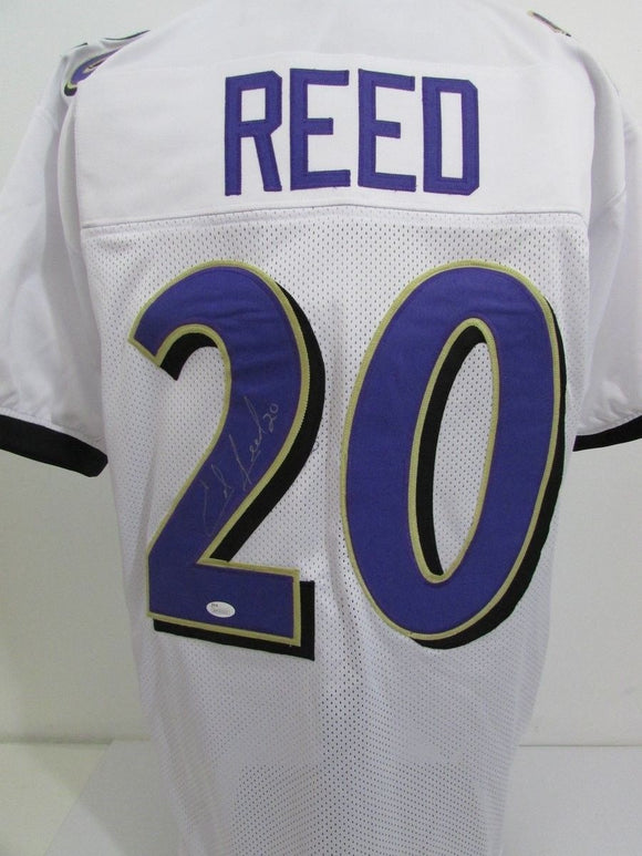 Ed Reed Signed Autographed Baltimore Ravens Football Jersey (JSA COA)
