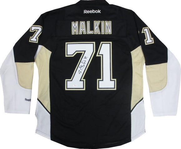 Evgeni Malkin Signed Autographed Pittsburgh Penguins Hockey Jersey (JSA COA)