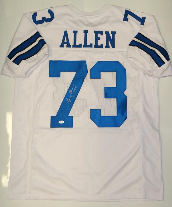 Larry Allen Signed Autographed Dallas Cowboys Football Jersey (JSA COA)