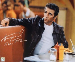 Henry Winkler Signed Autographed "Happy Days" Glossy 11x14 Photo (ASI COA)