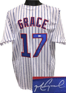 Mark Grace Signed Autographed Chicago Cubs Baseball Jersey (JSA COA)