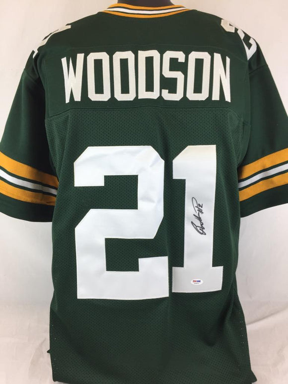 Charles Woodson Signed Autographed Green Bay Packers Football Jersey (JSA COA)