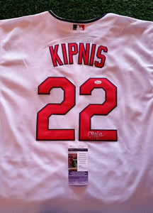 Jason Kipnis Signed Autographed Cleveland Indians Baseball Jersey (JSA COA)