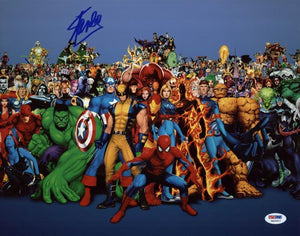Stan Lee Signed Autographed "Avengers" Glossy 11x14 Photo (PSA/DNA COA)