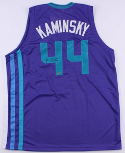 Frank Kaminsky Signed Autographed Charlotte Hornets Basketball Jersey (TriStar COA)
