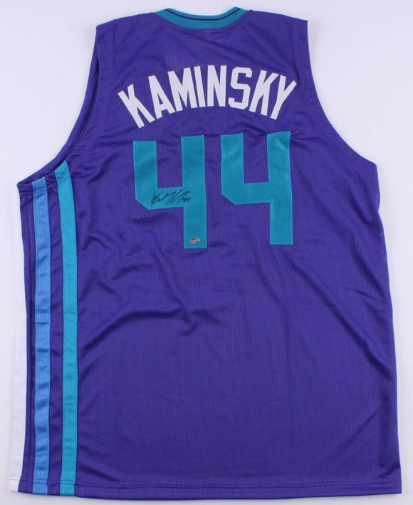 Frank Kaminsky Signed Autographed Charlotte Hornets Basketball Jersey (TriStar COA)