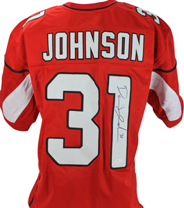 David Johnson Signed Autographed Arizona Cardinals Football Jersey (JSA COA)