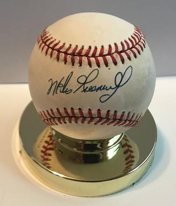 Mike Greenwell Signed Autographed Official American League OAL Baseball (SA COA)