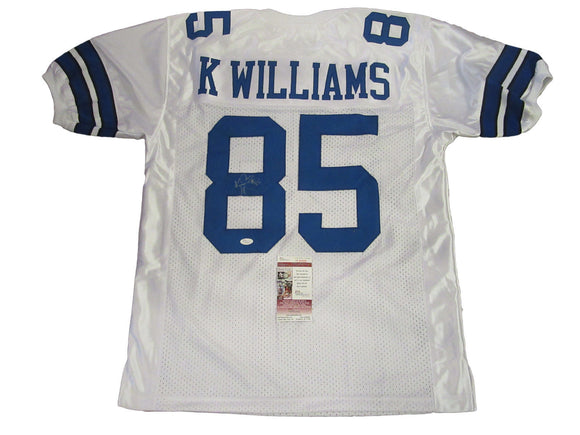 Kevin Williams Signed Autographed Dallas Cowboys Football Jersey (JSA COA)