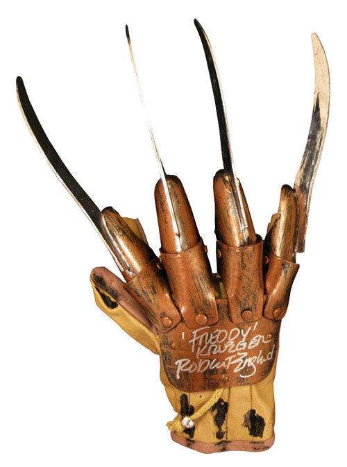 Robert Englund Signed Autographed Nightmare On Elm Street Freddy Krueger Glove (ASI COA)