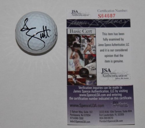Adam Scott Signed Autographed PGA Golf Ball (JSA COA)
