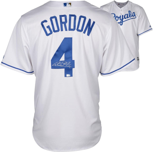 Alex Gordon Signed Autographed Kansas City Royals Baseball Jersey (MLB Authenticated)