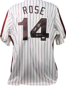 Pete Rose Signed Autographed Philadelphia Phillies Baseball Jersey (PSA/DNA COA)