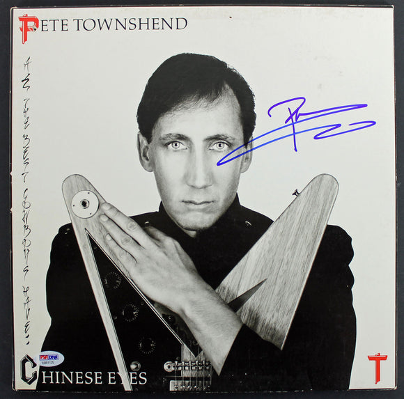 Pete Townshend Signed Autographed 