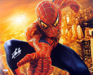 Stan Lee Signed Autographed "Spider-Man" Glossy 16x20 Photo (PSA/DNA COA)
